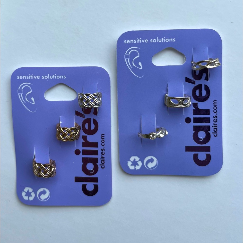 Claire’s Faux Ear Cuffs